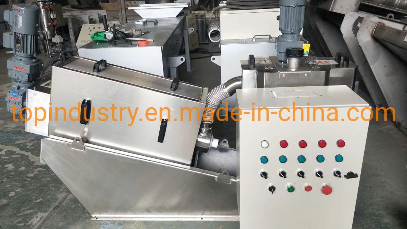 Nice Price 2019 India Tpdl131 Screw Press Sludge Dewatering Machine for Wtp, STP, Wwtp