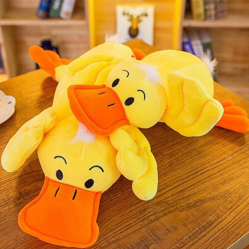 Lindo personalizados Super suave Peluche Pato Juguetes Juguetes de Peluche Almohada