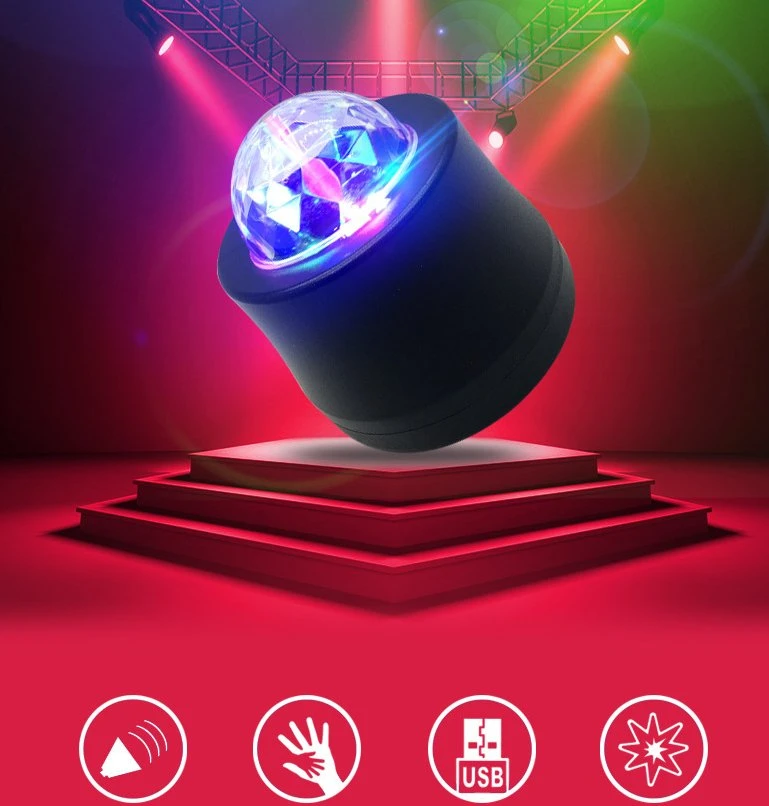 Brilliant-Dragon USB bunte LED DJ Licht Auto Innen Dekorative Lampe