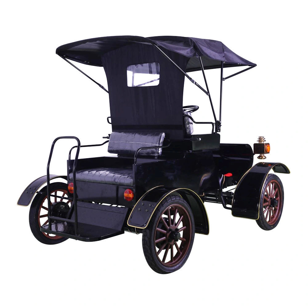 2023 Electric Vintage Sightseeing Car for 2 Persons