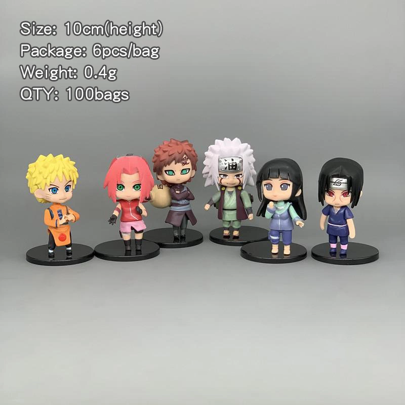 Customize Plastic Figure 2 Generations Naruto Promotion Gift