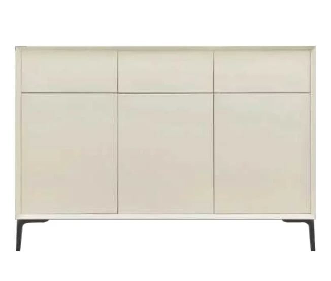 Luxury Dresser Furniture Modern Wooden High Gloss White Bedroom 6 Drawers Dresser Furniture