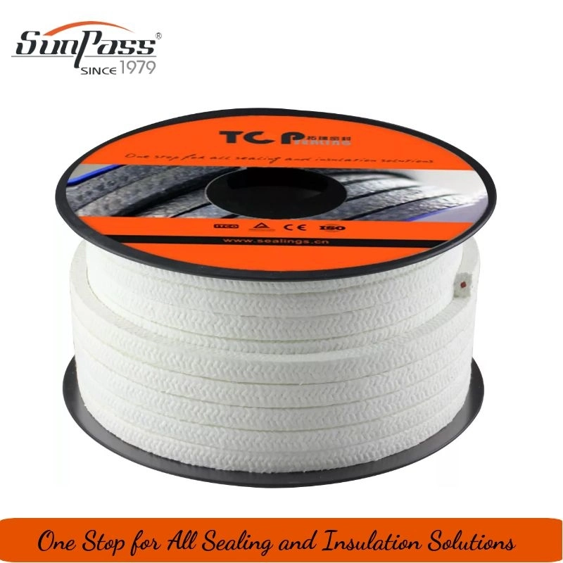 Manufacturer and Supplier Acrylic Fiber with Silicon Rubber Core Braided Packing Factory Direct Wholesale/Supplier