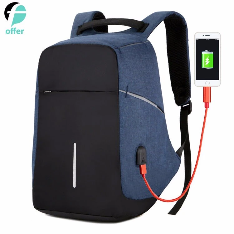 USB Charging Port with Laptop Backpack Business Travel Water Resistant Computer Bag