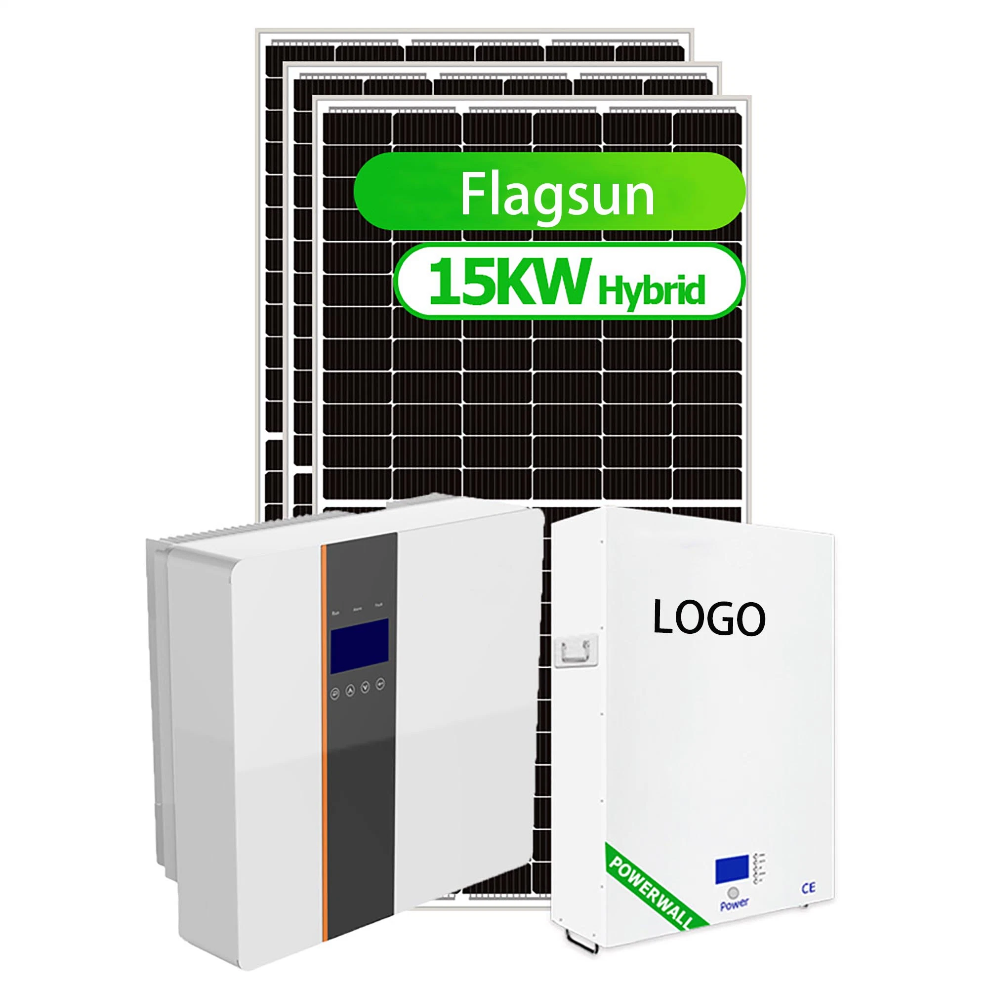 Best Selling 10kw 20kw 30kw off Grid Solar Power System for Home