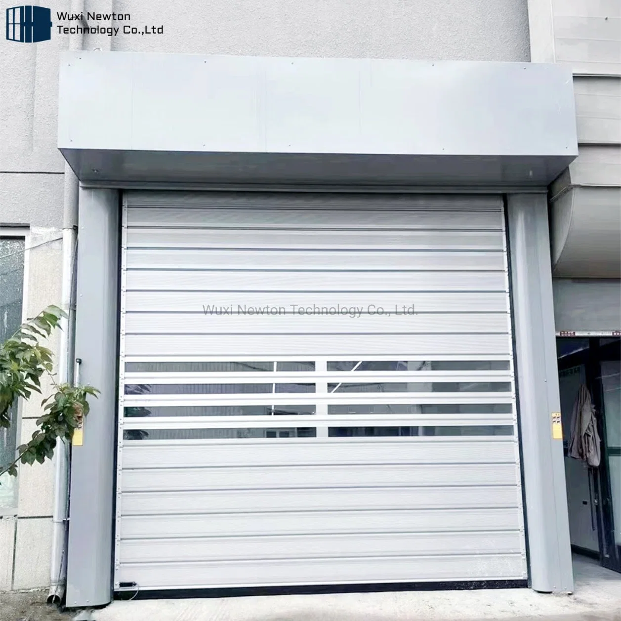 Rolling Door Automatic New Hard Metal High Speed Spiral Roller Shutter Exterior Door