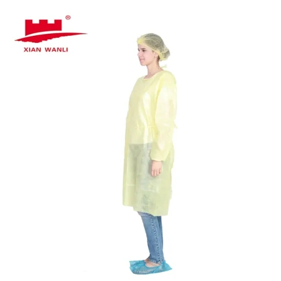 Disposable Popular Design Surgical Gown Isolation Gown Nonwoven