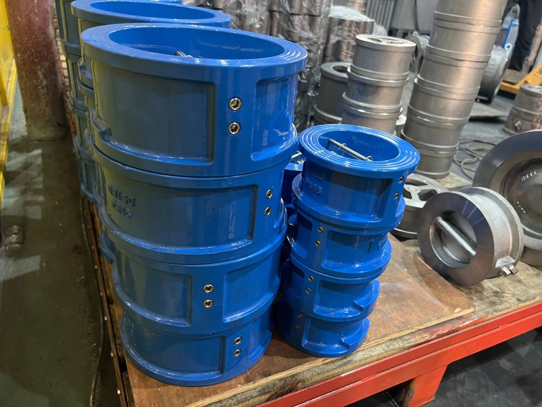 Wafer Type Dual Plate Cast Iron Check Valve