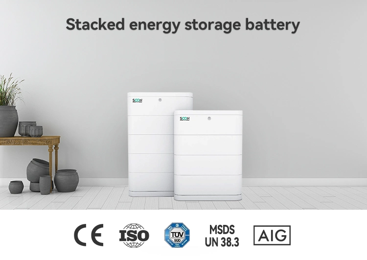 Onduleur rechargeable 10 kW LiFePO4 rack batterie Hybridinieur Smart BMS système Pour optimiser le micro-variateur de performances