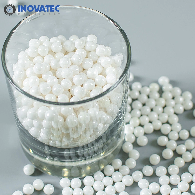 Mass Finishing Media Zirconia Beads for Precision Polishing, Vibratory Tumbling