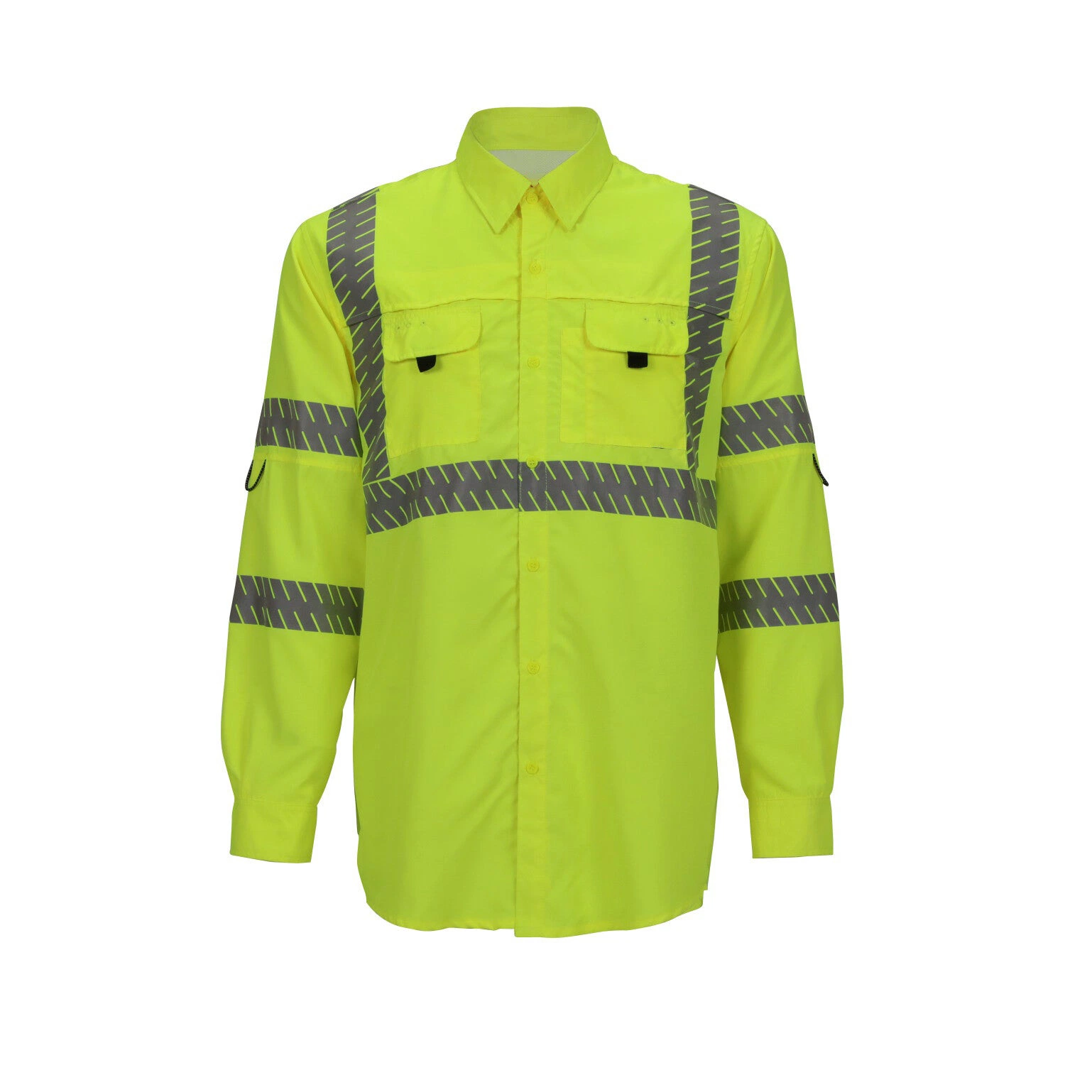 Fashion Custom Men Reflective Shirt Safety Workwear Safety Shirt