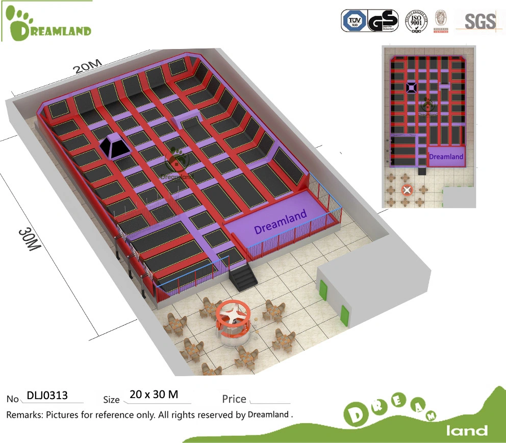 Arab World Popular Trampoline Park for Sale (DLID0704)