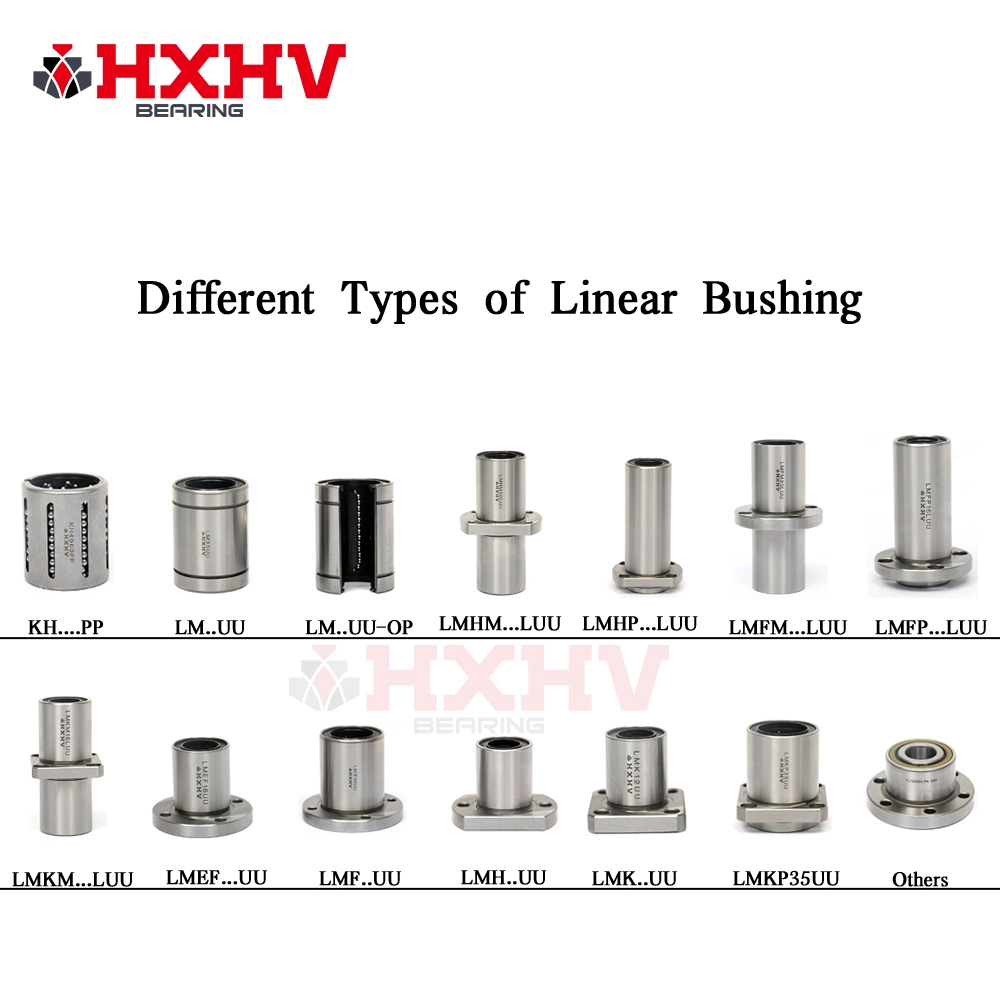 LM20UU HXHV CE OEM chrome steel linear ball bearing slide