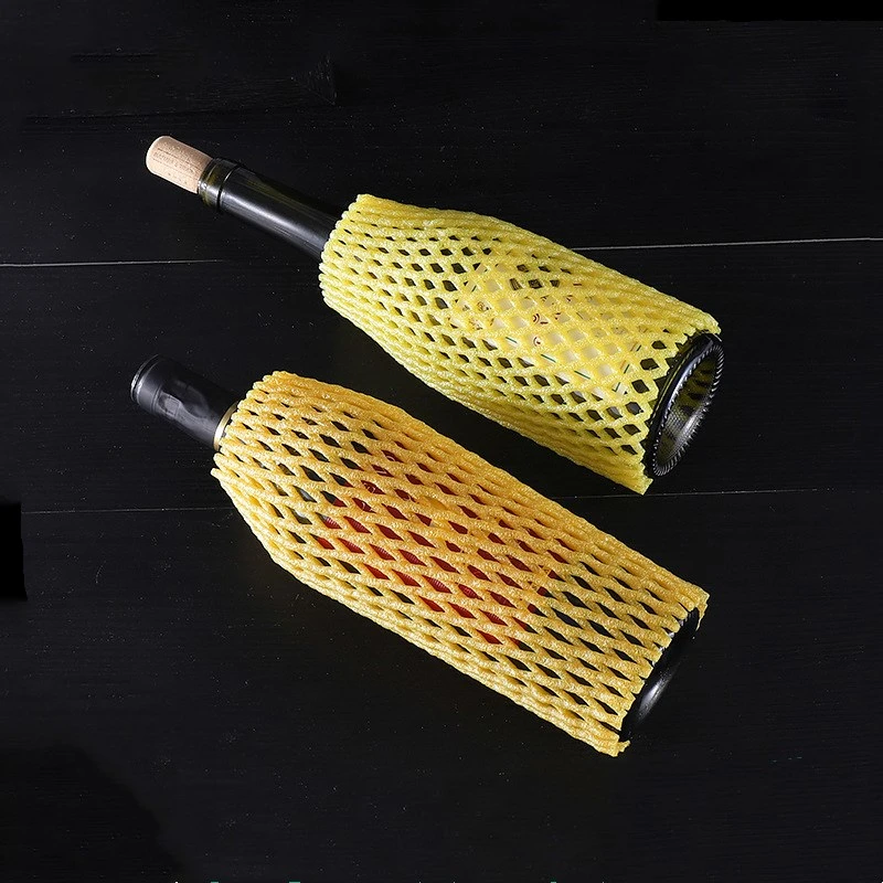 Bottle Protect Packing Foam Net Sleeves Plastic Mesh Sleeving