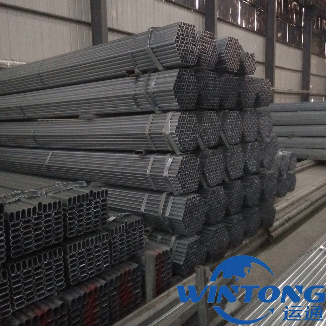 Hot Rolling Cold Drawn Carbon Galvanized Round Steel Pipe