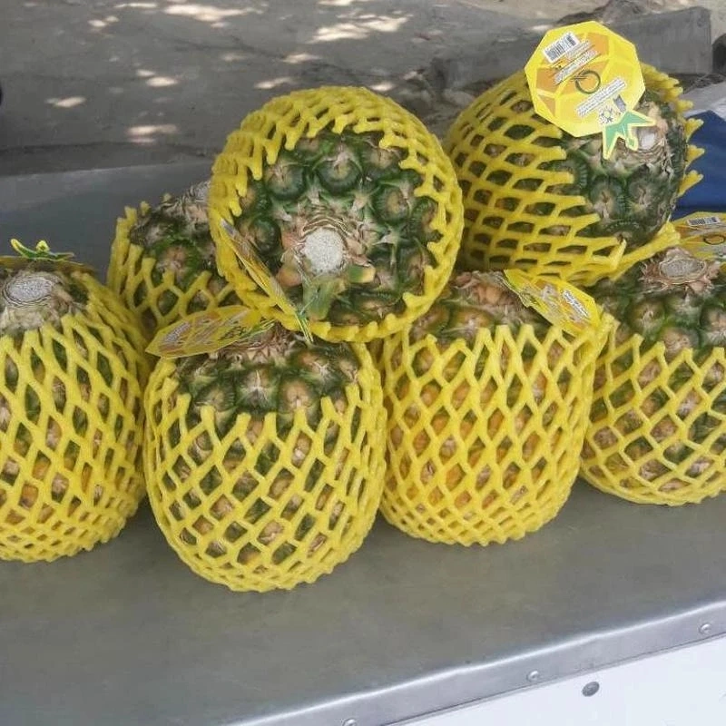 Pineapple Packing Foam for Guava Fruit Packaging Protection Expandable Net Tubing