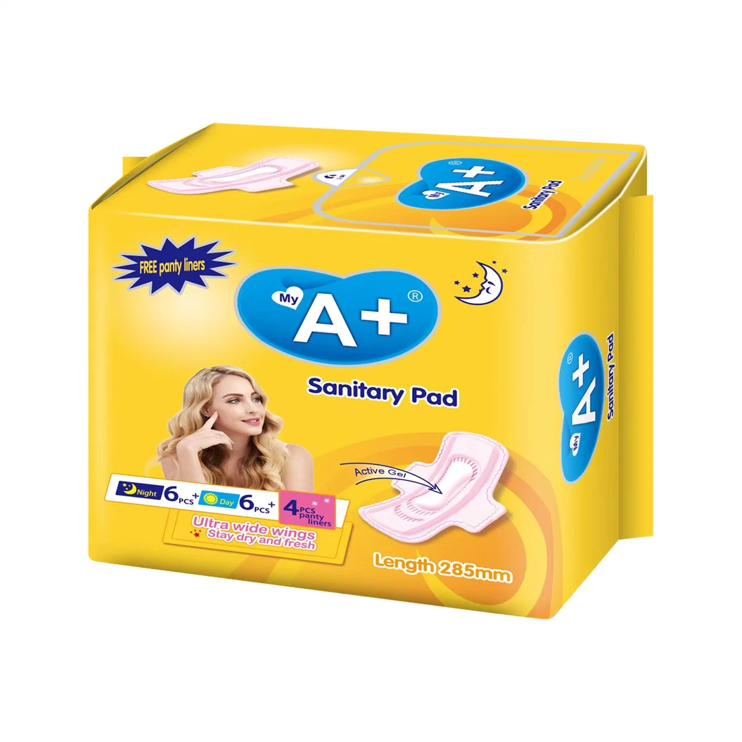 China Manufacturers High Absorbency Sanitary Napkin Organic Ladies Sanitary Pad