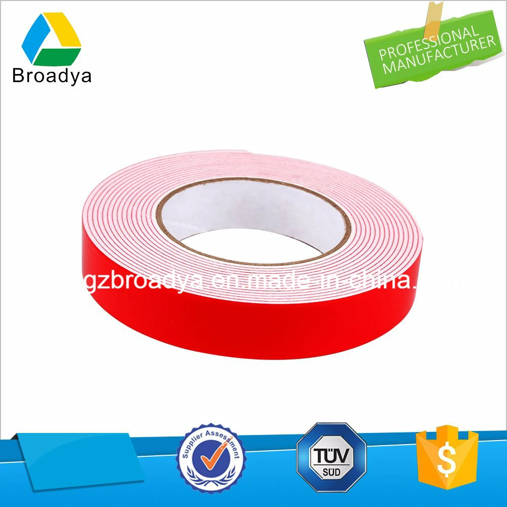 Moisture Proof Solvent Self Adhesive White Industrial Foam Tape (BY1520)