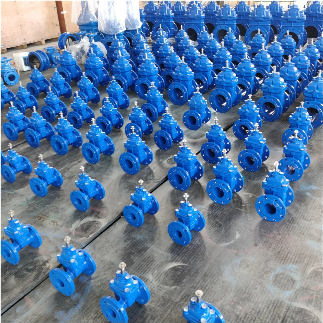 EPDM Diaphragm 2Cr13 Stem Non Rising Flange Connection Water Control Gate Valve