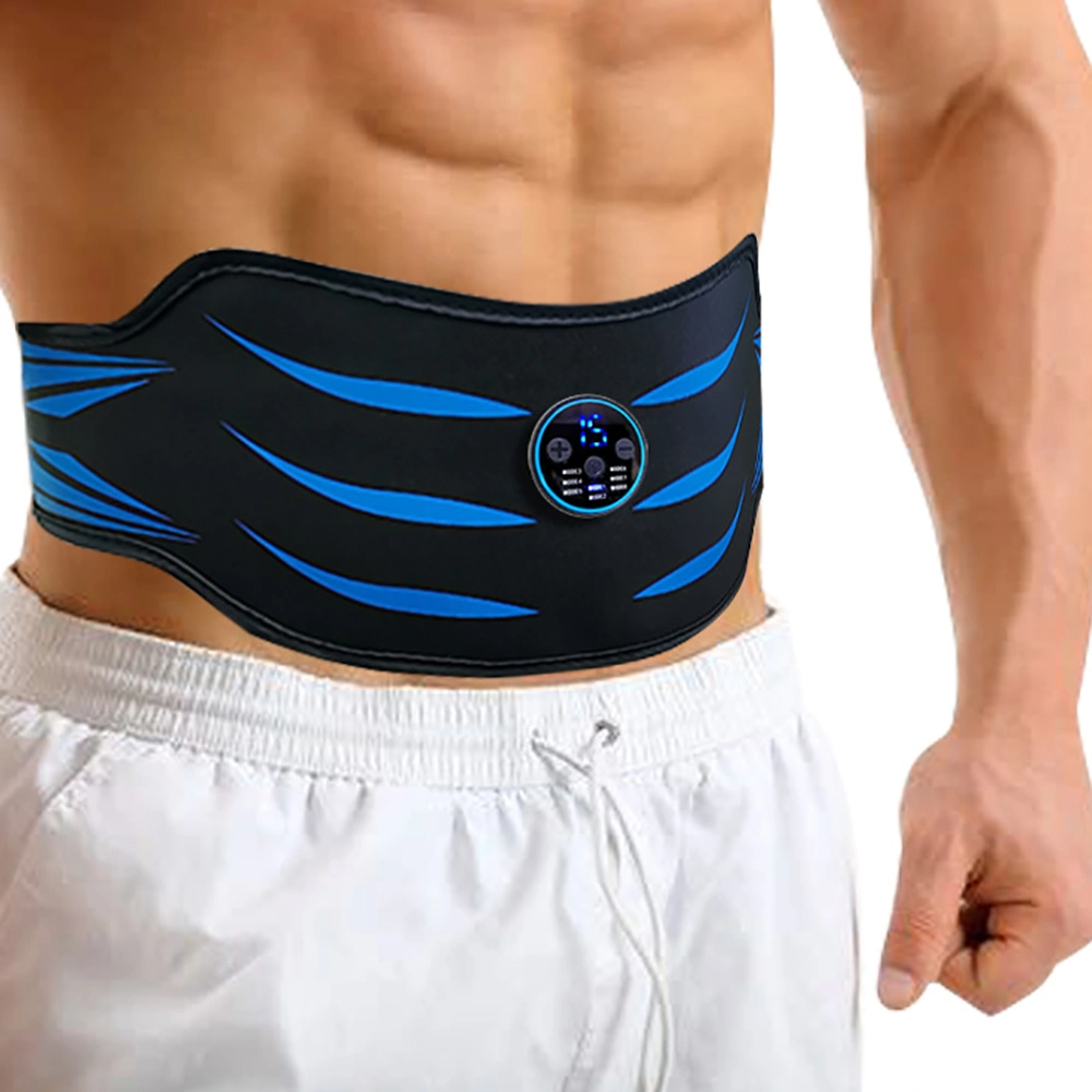 Cinto de Fitness de Estimulação Muscular Cinto Abdominal Estimulador Elétrico de Músculos Cinto de Treinamento Abdominal Recarregável Cinto de Massagem para Emagrecimento e Perda de Peso Bl21685