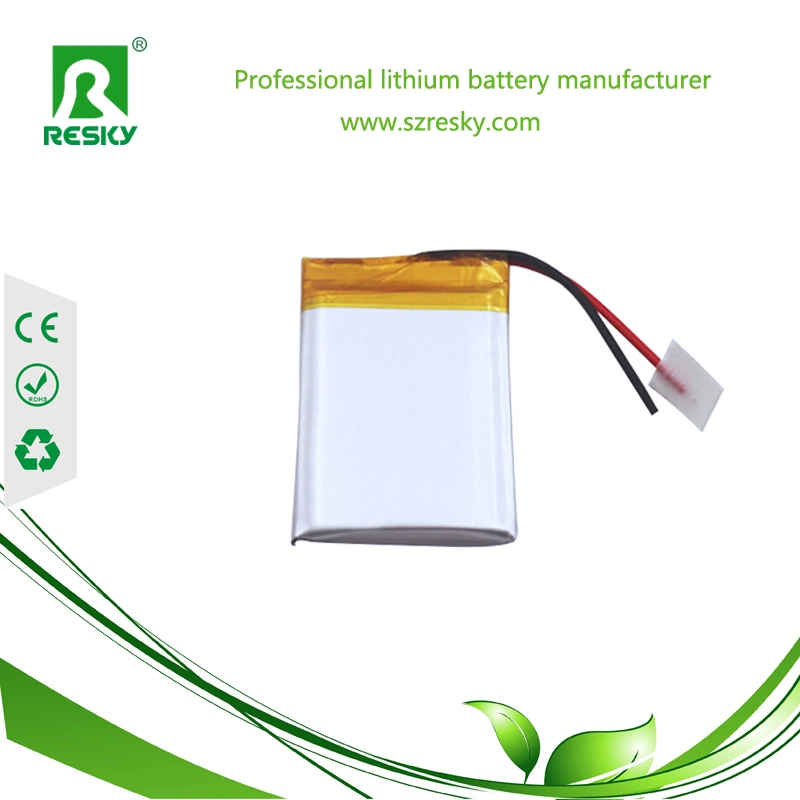 Resky Rechargeable Li-Polymer 503040 600mAh 3.7V Battery Pack for Smartwatch