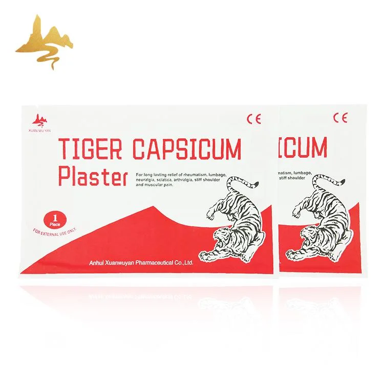 Chinese Herbal Medical Pain Relief Patch Porous Tiger Capsicum Plaster