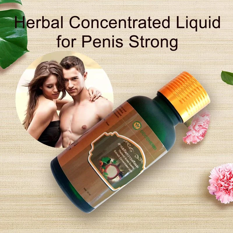 Hot Sale Natural Herbal Thailand Butea Superba Sex Massage Concentrated Essence for Men Male Enlargement Massage Essenial Oil