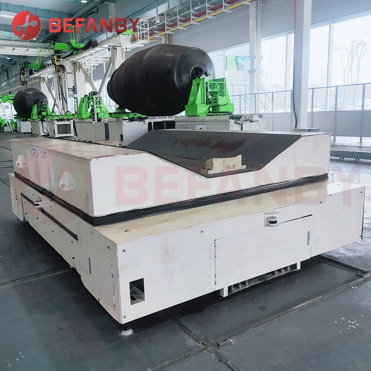 V Frame Steel Coil Transfer Car on Tracks for Aluminium Plant