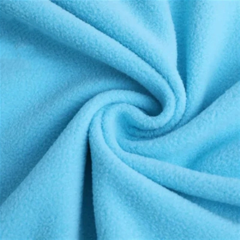 Fabric Made From Recycled Plastic Bottle Repreve RPET Polar Fleece 100% Recycled Yarn