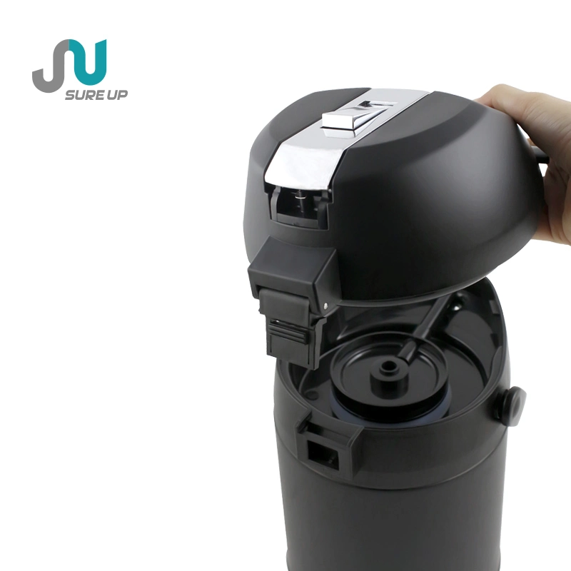 2.0L 2.5L 3.0L 3.5L 4.0L 5.0L Wholesale/Supplier Large Capacity Thermos Flask Stainless Steel Air Pump Pot Vacuum Airpot for Hotel