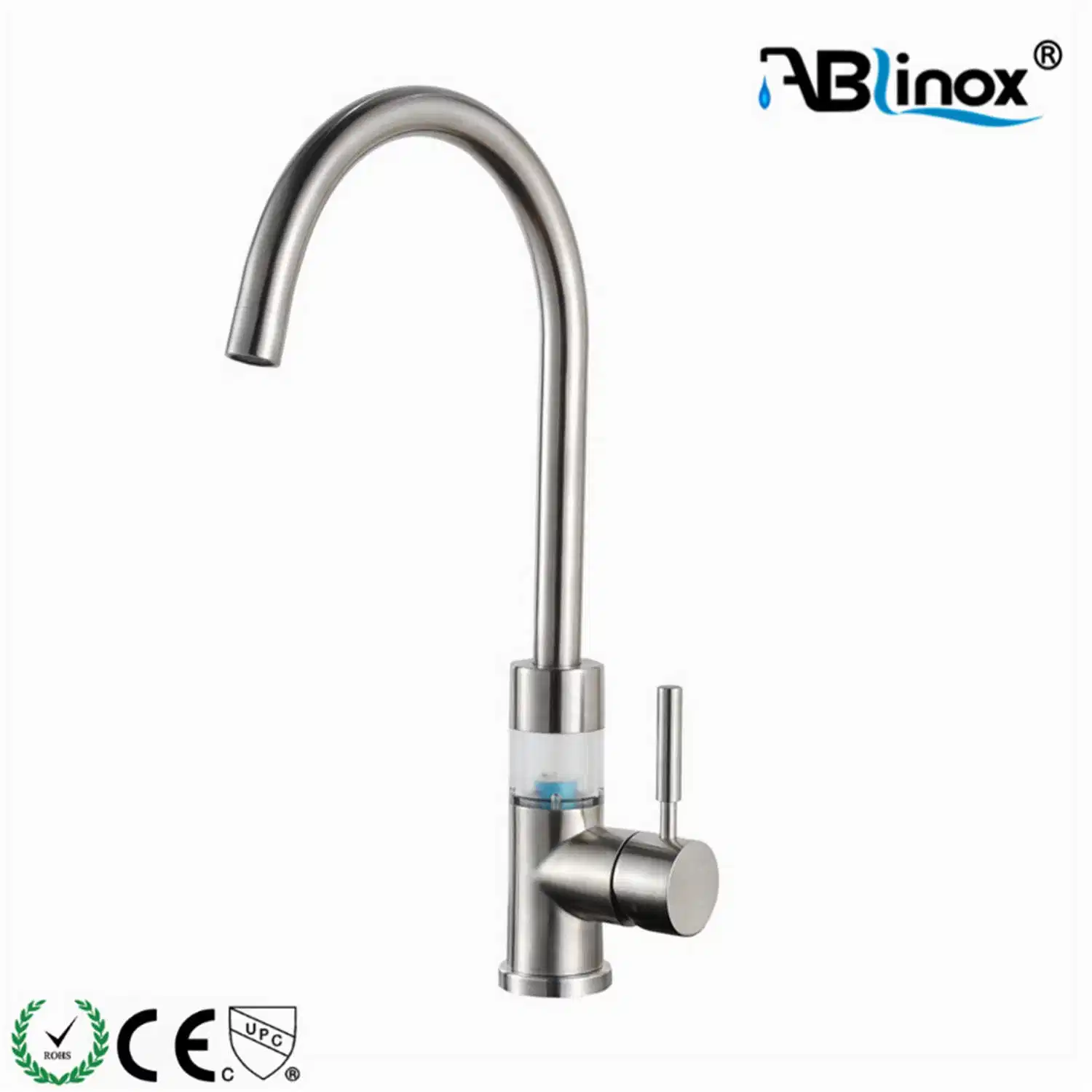 Precision Casting Basin Kitchen Sink LED Kitchen Mixer Tap