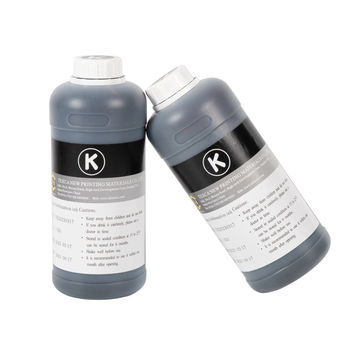 Printing Ink for Epson Kyocera Printer 1kg L 5kg Sublimation Polyester Textile T-Shirt