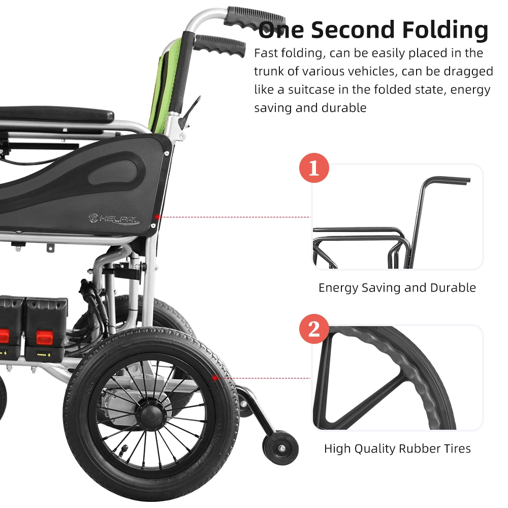 Adult Manual Wheelchairs, Wheelchair with Non-Pneumatic Tires for Home Rehabilitation