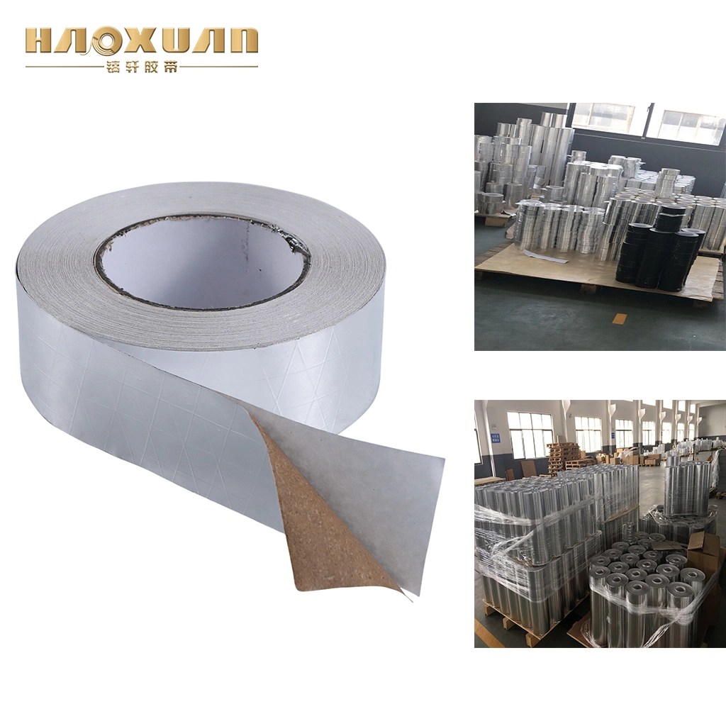 Twill Woven Weave Type Fiberglass Reinforced Aluminum Foil Tape