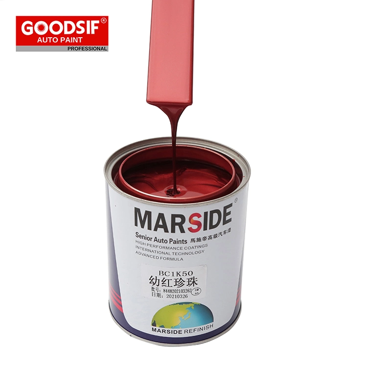 Peinture en aérosol automobile Goodsif 1K couleur unie couche de base 1K Réparation automatique de peinture vernis peinture