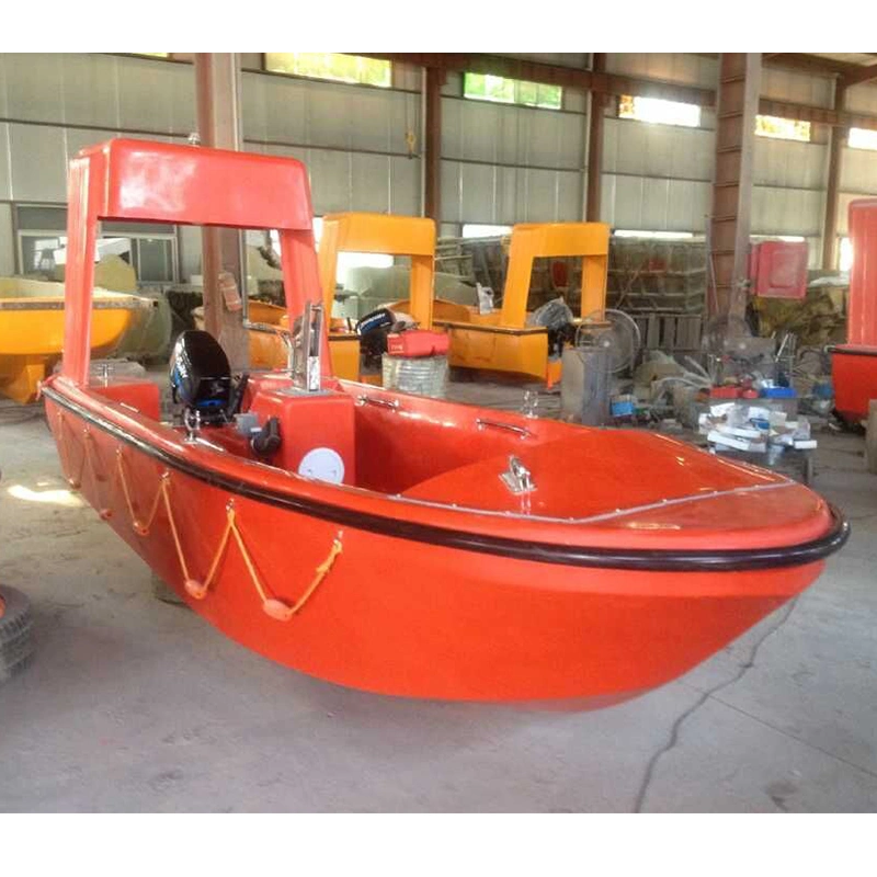 Solas Marine F. R. P. Totally Enclosed Lifeboat 5.25m Lifesaving Boat