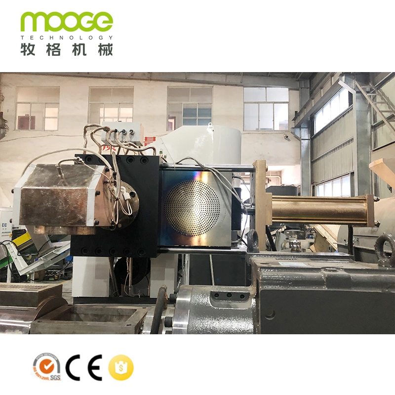 Plastic PE/PP/HDPE/LDPE/LLDPE/BOPP/PVC/ABS/PS/PC/PET Film/Bag/Woven Bag/Non Woven/Fiber/Jumbo Bag Pelletizing Granulating Recycling Extruder Extrusion Machine