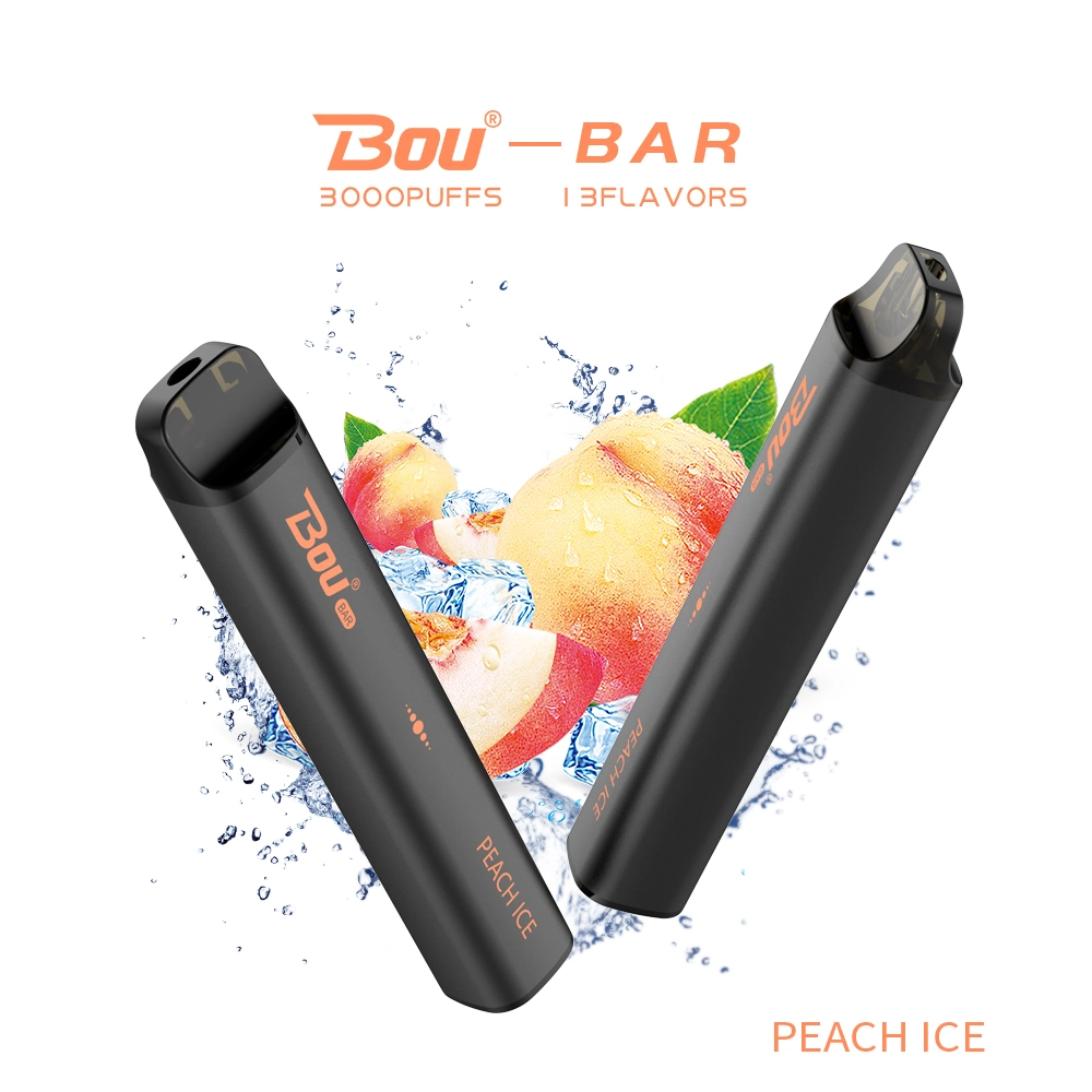 Wholesale/Supplier Disposable/Chargeable Vape Pen 3000 Puffs 5% Nicotine Bou Bar E Cig Vape13 Flavors in Stock