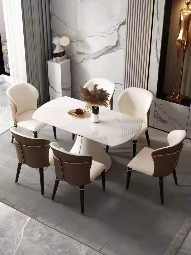 High quality/High cost performance  New Design Modern Home Furniture Dining Tables and Chairs CZ-Dt09 (2)