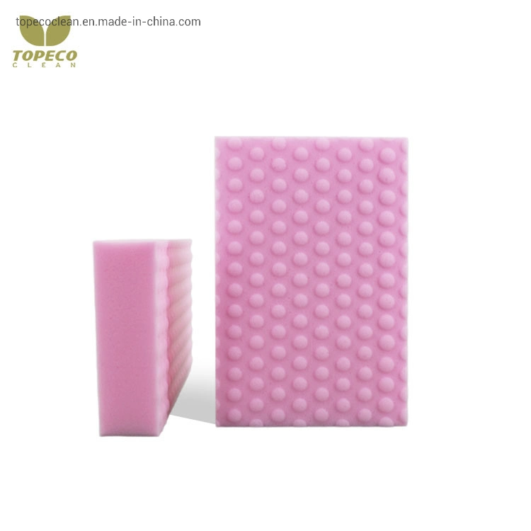 Topeco Kitchen Cleaning Pink Melamine Sponge Nano Magic Eraser Free Sample