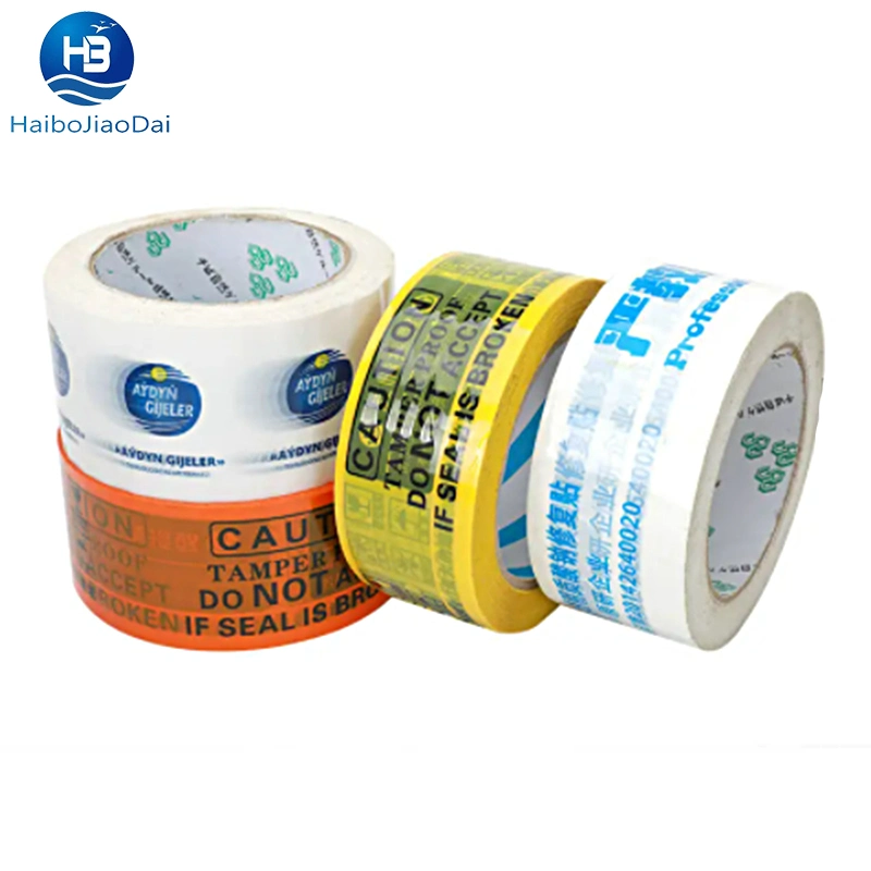 Polyester Box Sealing Tape with Synthetic Rubber Resin Self Adhesive Clear Packaging Tape