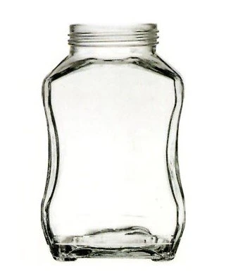 Glass Storage Container High Borosilicate Gas Tight Glass with Lid Glass Jar