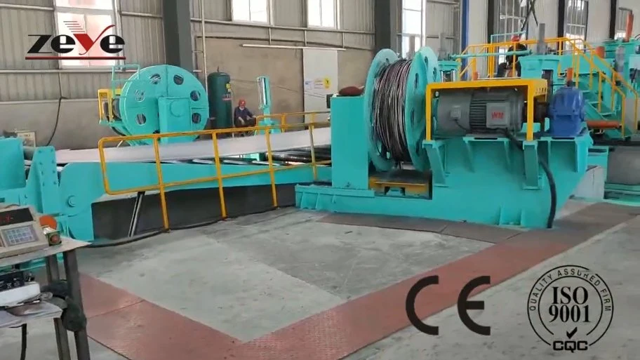 Automatic High-Precision Straightening Leveling/Slitting Machine Cutting Machine for Hr Steel Coil with Good Price.