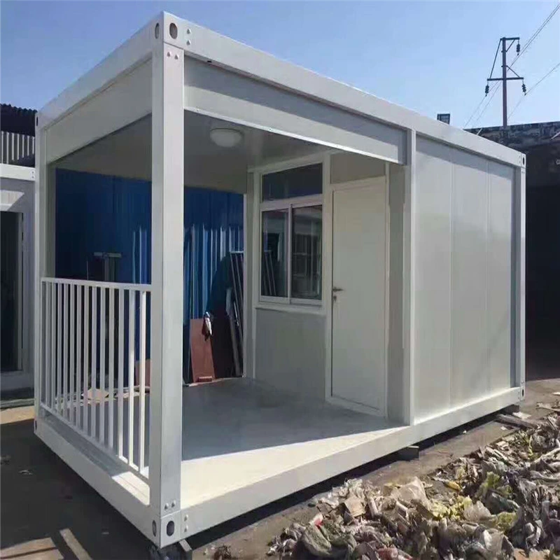 Sandwich Panel Prefabricated/Prefab Flat Pack Good Price Foldable Mobile Portable Expandable Luxury Shipping Container House for Single Apartment Steel Home