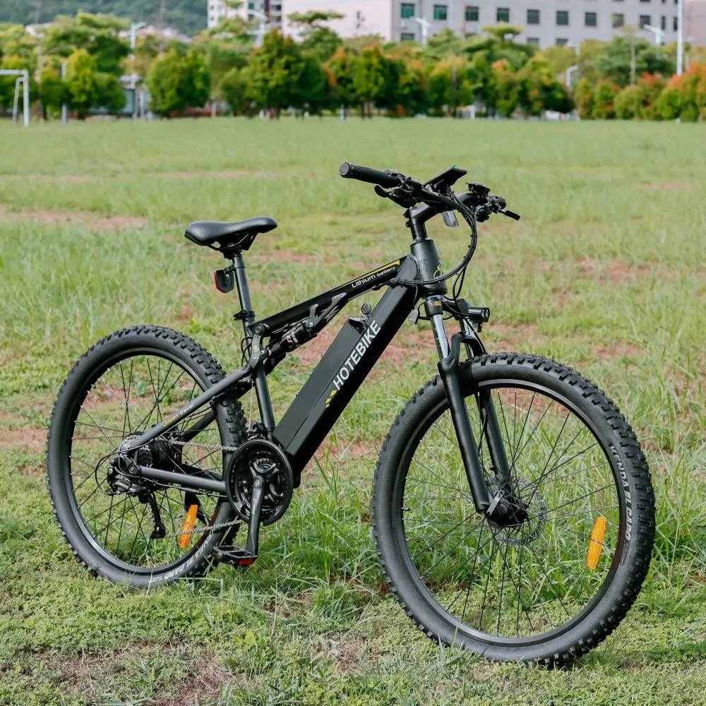 Hot Sell 26 Inch 500W 750W 48V 10ah 14.4ah Ebike Mountain Full Suspension Fat Tire Retro Vintage Electric Bike