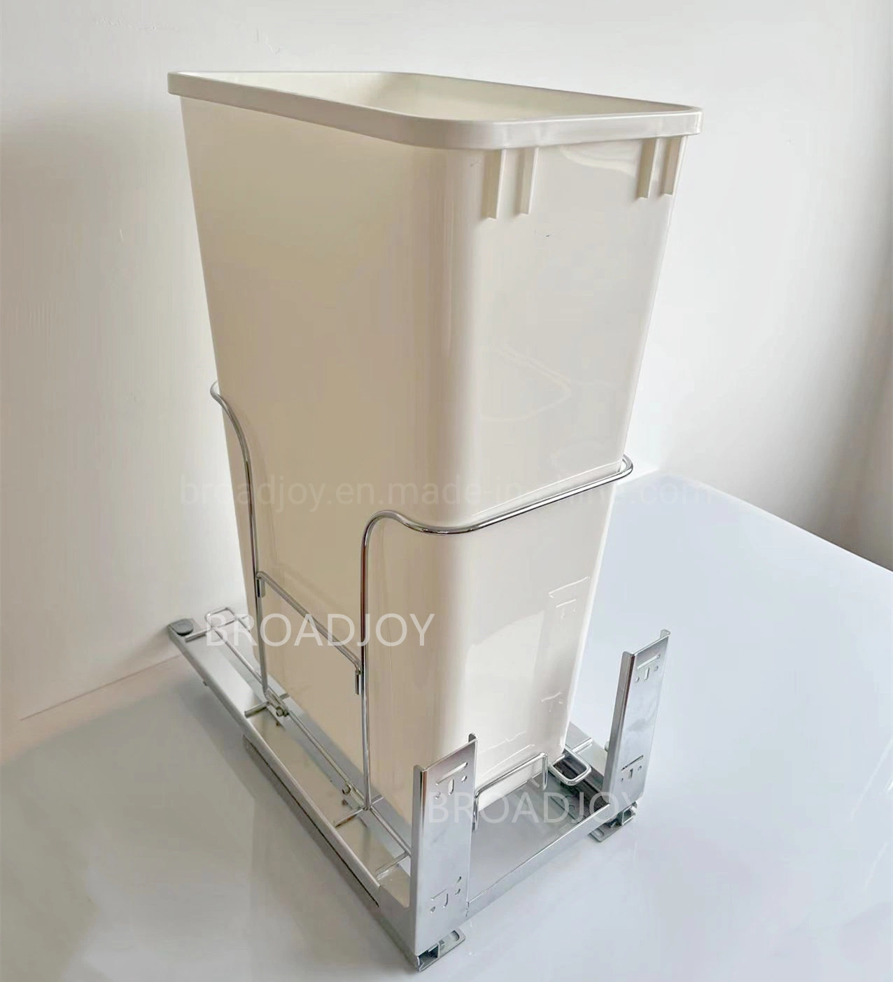 Door Mounted Pull-out Waste Bin 35L Recycling Kitchen Cabinet Garbage Bin