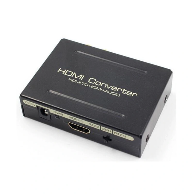 Convertisseur vidéo HDMI vers HDMI + AV/ CVBS /3 RCA