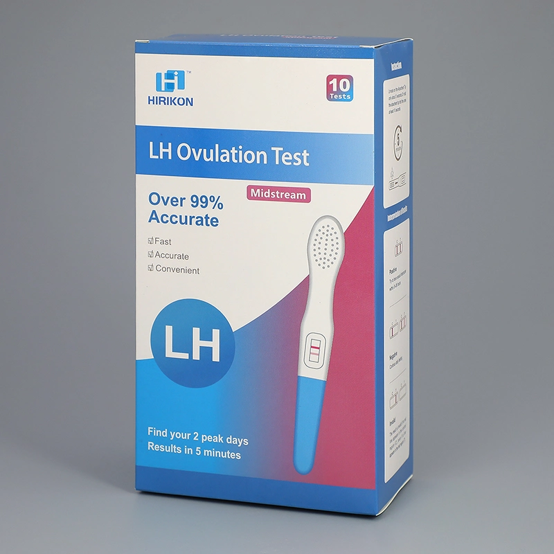 Hirikon Early Rapid Lh Ovulation Test Midflow Ovulation Test Science Standard for Home