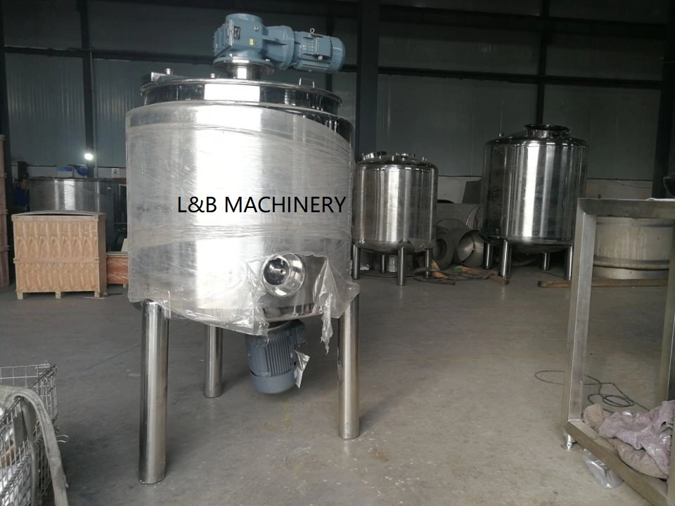 500 Liter Pressure Type Stainless Steel Jacketed Vessel