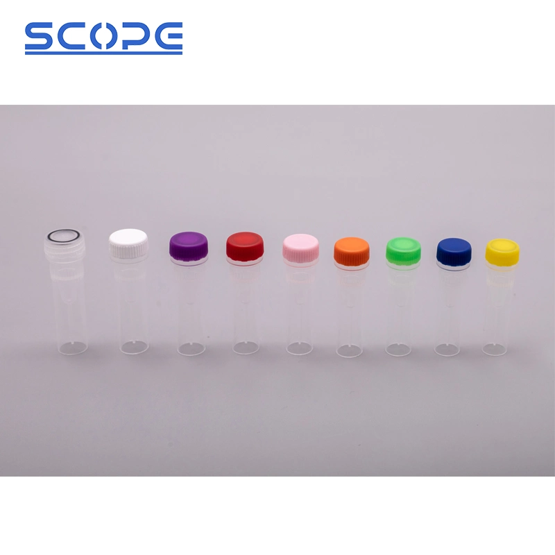 Laboratory Disposable Consumable 0.5ml 1.5ml 2.0ml Screw Cap Micro Tube